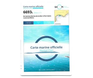 Plastimo Cartes Marines Shom De Saintes Maries De La Mer-port Saint Louis Du Rhône 6693 L