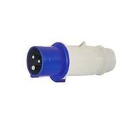 Plastimo Fiche Mâle Monophasée Droite Ip44 32a 220v