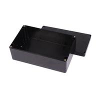 Plastique Abs Boîte de Jonction Noir Étanche pour Amplificateurs | Boîtier Scellé, pour Haute Dureté, Protection la Poussière Vis Incluses, Alimentation