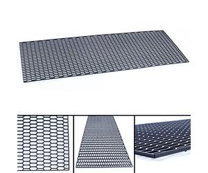 Plastique ABS grille 120 x 40 cm waben Sport Race Course Barbecue pare-chocs grossier