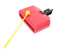 Plastique Accessoire Métal Vache Tambour pour Cloche de Rouge | Percussions Traditionnelles, Son Aigu, Fixation Robuste, Installation Facile, Pince de Serrage et Maillet