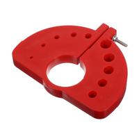 Plastique Affûteuse de Perceuse Électrique Rouge pour Bricolage | Outil de Meulage pour Forets, Compatible Perceuses et Mèches, Usage Diy, Efficacité Accrue