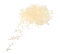 Plastique Anneaux de Présentation 200 Pièces pour Ongles | Catalogue Portable, Structure Annulaire Ergonomique, pour Techniciens et Formatrices, Échantillons Gel