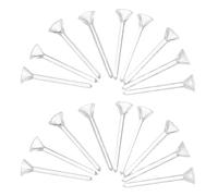Plastique Apprêts pour Clous D’oreilles 500 Pièces | Compatibles Strass et Diy, Maintien Ferme, Adaptés aux Peaux Sensibles, pour Fêtes et Créations