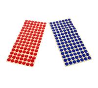 Plastique Autocollant Indicateur Chaud Froid, Étanche 210 Pièces | Installation Adhésive Simple, Repérage Rapide des Eaux, Usage Maison et Hôtel, Lot de Deux Pièces