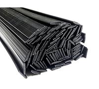 Plastique baguettes de soudure PP Noir 8x2mm Plat 25 Barres