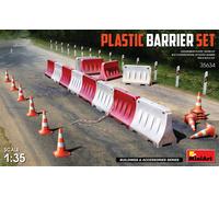 Plastique Barrière Set Diorama Accessory 1:3 5 Plastique Model Kit Miniart