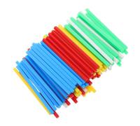 Plastique Bâtonnets de Comptage 100 Pièces Colorés | Outil D'apprentissage des Nombres, Pratique Arithmétique, Usage Maison ou ormat 7,8x0,4cm