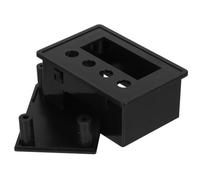 Plastique Boîte de Jonction Électrique Noir Étanche | Protection Renforcée, Design Multifonction, Installation Facile, Finition Soignée, Usage Instrumentation, Format Compact
