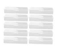 Plastique Boîte de Récupération de Lames 10 Pièces pour Rasoirs