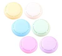 Plastique Boîte Désodorisante 6 Pièces 15g Adhésive, Ronde | Rechargeable, Parfum Solide à Extraits Végétaux, pour Pièces et Bouches D'aération, Couleurs Assorties Plusieurs styles