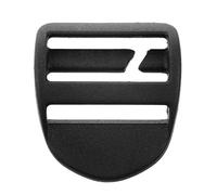 Plastique Boucle Coulissante Pour Sangle 20/25MM Sac à Dos Camping Randonnée - Noir, 25MM