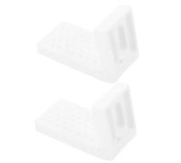 Plastique, Boulons de Fixation pour Siège de Toilette Blanc Kit Métal | Installation Facile, Usage Polyvalent, Prévention des Fuites, Résistance à L’usure, pour Sièges et Couvercles