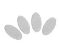 Plastique Butoirs de Siège de Toilette 4 Pièces | Absorption des Chocs, Étanchéité des Espaces, Conception Antidérapante, Adaptés aux Toilettes Commerciales et Hôtels