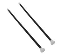 Plastique Canne de Magicien 40 Pouces 2 Pièces Noire