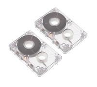 Plastique Cassette Audio Vierge Mini 60 2 Pièces