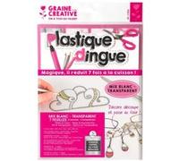 Plastique dingue transparent et blanc - Graine créative G