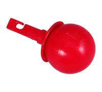 Plastique Embout de Canne à Boule Roulante Rouge pour Canne Blanche | Accessoires pour Personnes Aveugles, Bâton de Mobilité, Embouts de Canne pour Plus de Stabilité, Facile à Installer