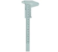 Plastique et Métal Règle de Mesure 150mm pour Sourcils | Compas de Mesure Précis, Lecture Facile, Usage en Salon de Beauté Professionnel, Tatouage