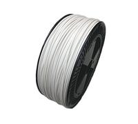 Plastique fil a souder PE-HD 4mm Ronde Blanc (RAL9016) 2,4kg Bobine HDPE