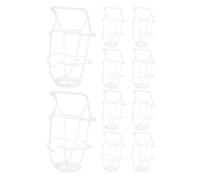Plastique Filet Suspendu pour Perfusion 10 Pièces | Usage Domestique et Soins à Domicile, Observation Facile, Léger, Fiable et Solide, pour Flacons Salins
