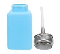 Plastique Flacon 200ml Pompe à Ongles pour Dissolvant | Bouteille Bleue, Usage Manucure et Nettoyage Électronique, Anti-impuretés, Non Volatile, Humidité Indépendante