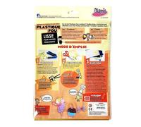 OZ International – Plastique fou – 7 feuilles métallisées dorées