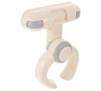 Plastique Hauteur Réglable, Support Mural Pliable, pour Bain Bébé | Installation Facile, Ventouses Solides, Se Replie à Plat, pour Petites Salles de Bain et Rangement Compact
