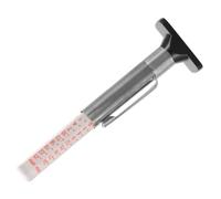 Plastique Jauge de Profondeur des Pneus 0-25mm pour Voiture | Mesure Précise, Format de Poche, Contrôle Rapide de L’usure, pour Suv et Vérifications Routières
