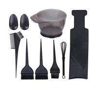 Plastique Kit de Coloration Cheveux 8 Pièces Bol et Peignes | Brosse Coiffure, Planche de Mèches, Usage Salon et Fauteuil, pour Mélanges Teinture et Cheveux Humains