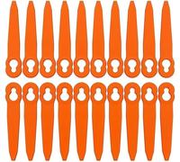 Plastique Lame Coupe Bordure sans Fil, 100Pcs Lames Coupe Bordure, 90mm Compatible avec Stihl PolyCut 2-2 3-2, FSA 45 FSA 57 FSE 52, Pièce de Rechange OEM 40080071000