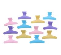 Plastique Pinces à Cheveux Griffes 12 Pièces pour Coiffage Quotidien | Accessoires pour Cheveux, Clips Plastique Colorés, Maintien Ferme, Usage Salon et Sectionnement Couleur Aléatoire