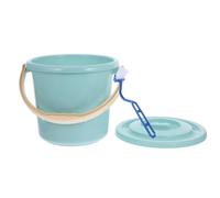 Plastique Pot de Chambre Adulte Couvercle Portable 8l | Poignée Intégrée, Fond Antidérapant, Surface Lisse, Brosse Incluse, Usage Hospitalier et Convalescence Couleur Aléatoire