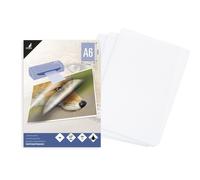 Plastique pour plastifieuse Kangaro - K-16004 - Lot de 100 feuilles de plastification Format A6 111 x 154 mm 125 microns