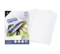 Plastique pour plastifieuse Kangaro - K-16007 - Lot de 100 feuilles de plastification A4 216 x 303 mm 80 microns