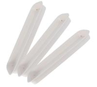 Plastique pour Pots de Fleurs 3 Pièces, Plateaux Rectangulaires Blanches | Légers, Résistants aux Chocs, Anti-uv et Anti-vieillissement, pour Jardinière, Eau, Usage Intérieur