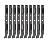 Plastique Rails de Montage pour Disque Dur 5 Paires Noir | Support Structurel Solide, Installation Rapide des Ssd, pour Baie Interne et Bureau à Domicile