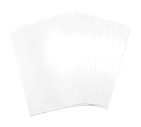 Plastique rétractable Sizzix Surfacez, 8 1/2 « x 11", blanc, 10 feuilles