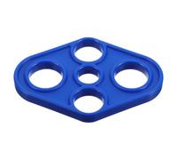 Plastique Support Bleu à Traire pour Tuyau, Chèvre de Machine | Organisateur de Tuyau, Tri Précis, Usage Pendant la Traite, Compatibilité Large avec Différentes Machines