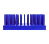 Plastique Support pour Tubes à Essai de Laboratoire, 66 Places | Bleu, Base Large Stable, Séchage Rapide, Limite les Contaminants, pour Étudiants et Techniciens