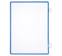 Plastique Transparent Pochette pour Dossier Suspendu A4 Rentrée Scolaire | Rangement pour Bureau, Accès Simple Poche, pour Maison, Cloisons de Cabine, Courrier et Magazines