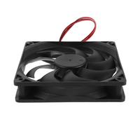 Plastique Ventilateur de Réfrigérateur Noir pour Évaporateur | Installation sans Outil, Flux D’air Amélioré, Entretien DIY des Frigos Rv, Usage la Cuisine ou Congélateur