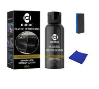 Plastiques automobiles 50 ml - Rafraîchisseur de couleur et nettoyant intérieur pour l'entretien des plastiques - Élimine les rayures, - Polish pour plastique avec protection UV et effet antistatique