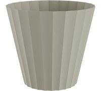 Plastiques Doric Pot de fleurs 32x29 cm Beige Beige One Size