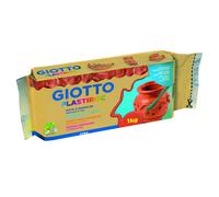 Plastiroc giotto pate minerale facile a lisser pain de 1kg coloris terracotta