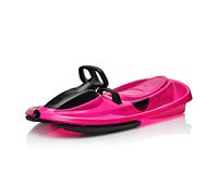 Plastkon 41104203 Stratos Luge à Guidon de Direction pour Enfant Rose Monster Taille Unique