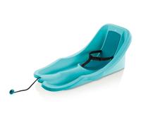 Plastkon Gizmo Riders Luge Bob pour tout-petits de 6 mois à 3 ans - Enfants avec ceinture de sécurité - en plastique de haute qualité, titane bleu clair, 74 x 38 x 33 cm