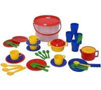 Plasto Jouets de cuisine en seau, Cuisines, 1 an / ans, Multicolore