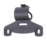 Plastomer Pompes à vélo noires Clip Bikes Pompes Pinces fixes Gonfleur Partie de vélo de route Installer les flux d'air Pièces de vélos extérieurs
