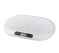 Plastorex Topcom Pèse-bébé WG-2490, capacité 20 kg, convient également aux petits animaux, Blanc